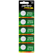 CR2032 Perfeo 5BL Lithium CR2032 Perfeo 5BL Lithium