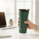 Термокружка PERFEO 0,5 л (PF_D0184) зеленый, с крышкой-поилкой