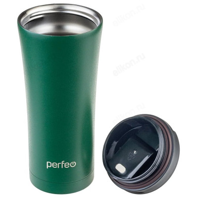 Термокружка PERFEO 0,5 л (PF_D0184) зеленый, с крышкой-поилкой-5