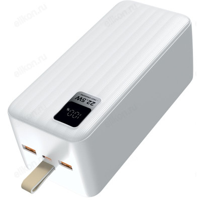 Power Bank 50000 Perfeo WATERFALL, 50000 mAh, белый