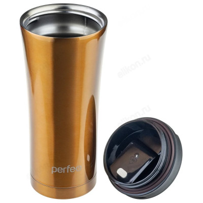Термокружка PERFEO 0,5 л (PF_D0203) бронза, с крышкой-поилкой-5