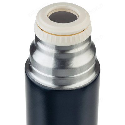 Термос металл PERFEO 0,6 л., нержавеющая сталь (PF_D0204) черный с пробкой-кнопкой-5