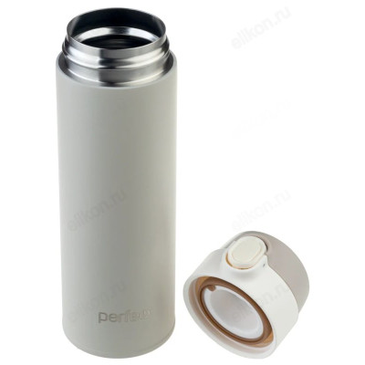 Термос металл PERFEO 0,5 л., нержавеющая сталь (PF_D0208) серый с крышкой-поилкой-6