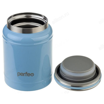 Термос металл PERFEO 0,4л PF_D0210 синий-1