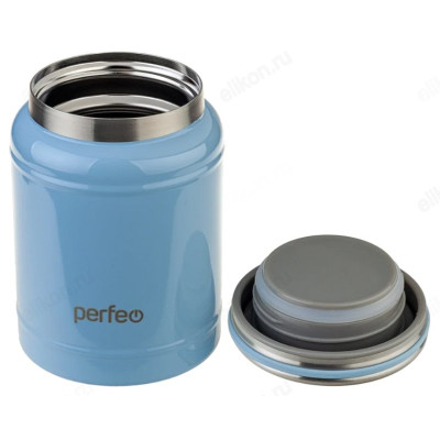 Термос металл PERFEO 0,4л PF_D0210 синий-1