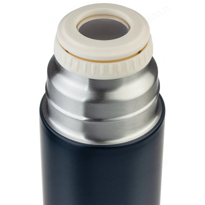 Термос металл PERFEO 0,5 л., нержавеющая сталь (PF_D0212) черный с пробкой-кнопкой-6