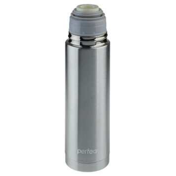 Термос металл PERFEO 0,5 л., нержавеющая сталь (PF_D0214) с пробкой-кнопкой-2
