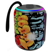 Акустика Bluetooth 6W Perfeo CASK PF_D0345 граффити Акустика Bluetooth 6W Perfeo CASK PF_D0345 граффити
