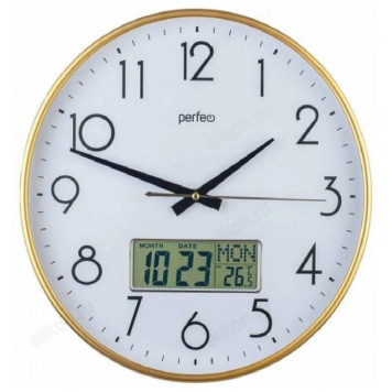 Часы настенные Perfeo PF-WC-015