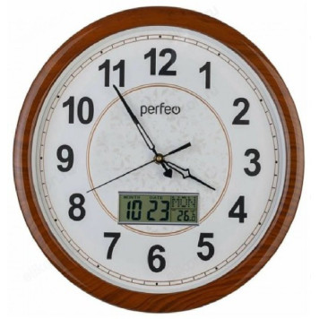 Часы настенные Perfeo PF-WC-020