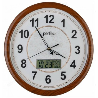 Часы настенные Perfeo PF-WC-020