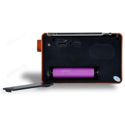 Радиоприемник цифровой Perfeo ALPINIST PF_D0573 корич.-3