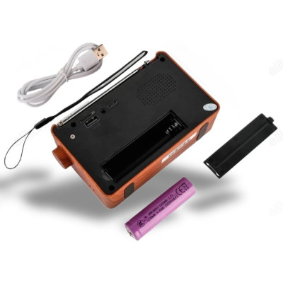 Радиоприемник цифровой Perfeo ALPINIST PF_D0573 корич.-4