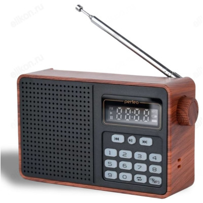 Радиоприемник цифровой Perfeo ALPINIST PF_D0573 корич.