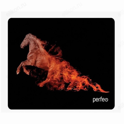 Коврик для мыши PERFEO Flames Лошадь PF_D0684