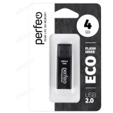 Память USB 4GB Perfeo E03 PF-E03B004ES Black