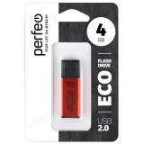 Память USB 4GB Perfeo E03 economy series PF-E03R004ES Red