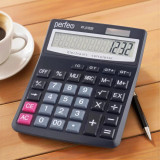 Калькулятор Perfeo PF_Е1232 бухгалтерский 12-разр. GT черный