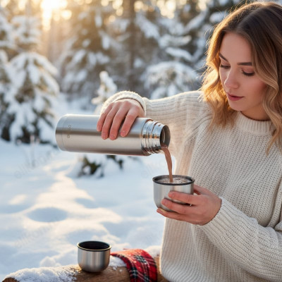 Термос металл PERFEO 1л PF_E1366-5