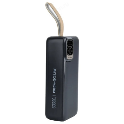 Power Bank 30000 mah Perfeo Atomic Age PF_E1478 Black-1