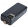 Power Bank 30000 mah Perfeo Atomic Age PF_E1478 Black