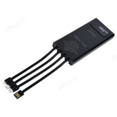 Power Bank 10000 mah Perfeo Universal 3A PF_E1631 Black Power Bank 10000 mah Perfeo Universal 3A PF_E1631 Black