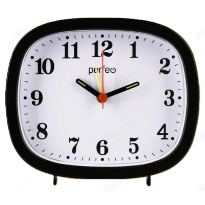 Будильник Perfeo Quartz PF-TC-021 PF_E1968 черные
