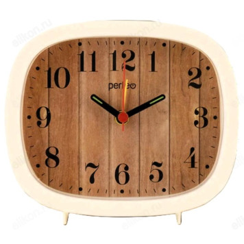Будильник Perfeo Quartz PF-TC-021 PF_E1969 кремовые