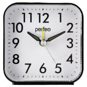 Будильник Perfeo Quartz PF-TC-022 PF_E1970 черные Будильник Perfeo Quartz PF-TC-022 PF_E1970 черные