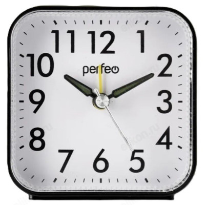 Будильник Perfeo Quartz PF-TC-022 PF_E1970 черные