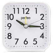 Будильник Perfeo Quartz PF-TC-022 PF_E1971 белые Будильник Perfeo Quartz PF-TC-022 PF_E1971 белые
