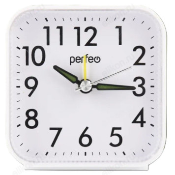 Будильник Perfeo Quartz PF-TC-022 PF_E1971 белые