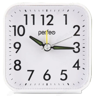 Будильник Perfeo Quartz PF-TC-022 PF_E1971 белые