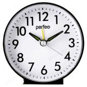 Будильник Perfeo Quartz PF-TC-023 PF_E1972 чёрные Будильник Perfeo Quartz PF-TC-023 PF_E1972 чёрные