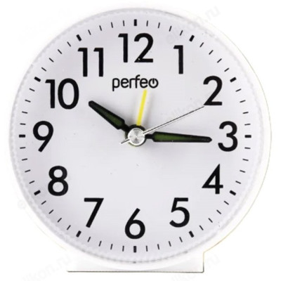 Будильник Perfeo Quartz PF-TC-023 PF_E1973 белые
