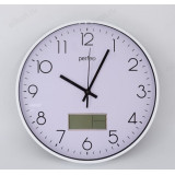 Часы настенные Perfeo PF-WC-023(С1) PF_E2065 белый