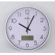 Часы настенные Perfeo PF-WC-023(С1) PF_E2065 белый