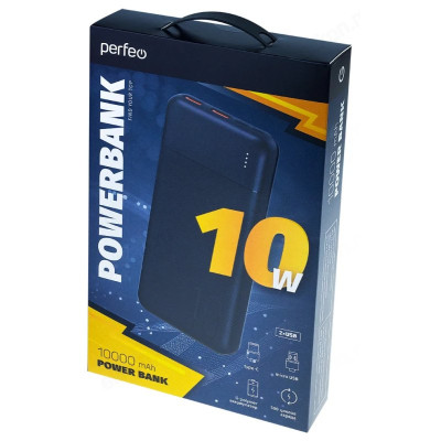 Power Bank 10000 mah Perfeo PF_E2073 Black-2