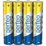 Батарейка ААА/LR03 щелочная Perfeo (60)