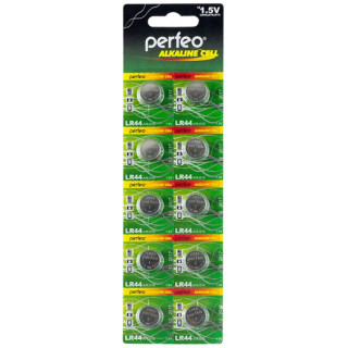 Батарейка AG13 Perfeo Alkaline Cell  LR44 357A, 1,5 V