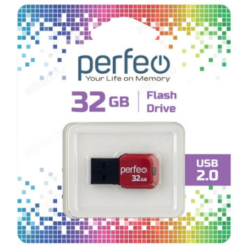 Память USB  32GB Perfeo M02 Black