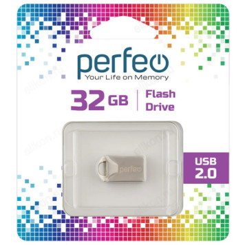 Память USB  32GB Perfeo M10 Metal Series