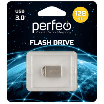 Память USB 128GB Perfeo M11 Metal Series