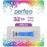 Память USB 32GB Perfeo S01 White