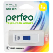 Память USB 4GB Perfeo S03 white Память USB 4GB Perfeo S03 white