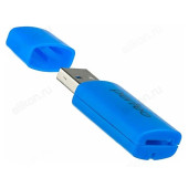 Картридер Perfeo Micro SD PF-VI-R023 Blue Картридер Perfeo Micro SD PF-VI-R023 Blue