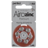 Батарейка для слухового аппарата ZA312 Perfeo 6BL