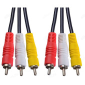 Шнур 3RCA-3RCA 1,5м (шт/шт) PERFEO R3103 Шнур 3RCA-3RCA 1,5м (шт/шт) PERFEO R3103