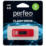 Память USB 8GB Perfeo S05 Red