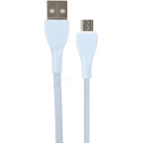 Кабель USB - Micro 1м 2,4A PERFEO U4022 голубой